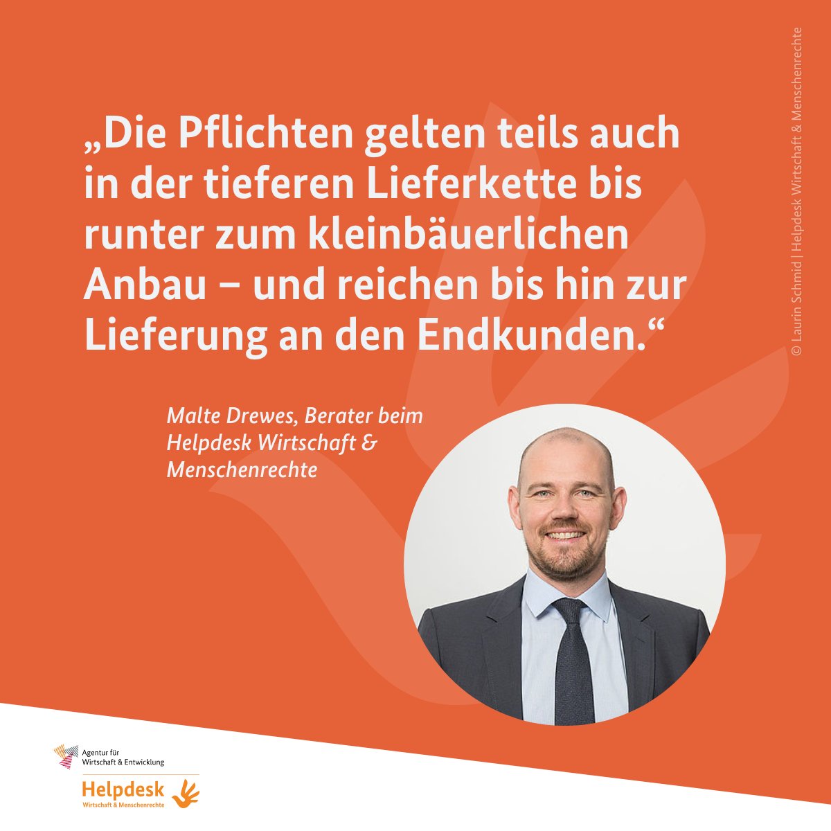 Im Interview mit der <a href="/IHKMagdeburg/">IHK Magdeburg</a> erläutert Malte Drewes wie #KMU ihr Lieferkettenmanagement verantwortungsvoller gestalten können. Hier geht es zum vollständigen Interview 👉 ihk.de/blueprint/serv… #bizhumanrights