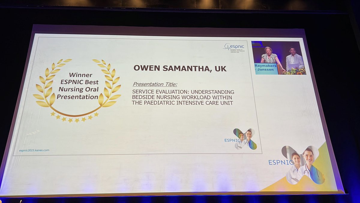 ESPNIC_Society's tweet photo. Congratulations to the #ESPNIC NURSING AWARD WINNERS!!!! 🙌🏻👏🏻💥🎉
ORAL👇🏻
🔹Samantha Owen 
POSTER👇🏻
🔸Tilak Manjunath
#ESPNIC2023 #ESPNICNurses @ESPNIC_NursSci @EspnicNursing https://t.co/weWmAFMwHQ
