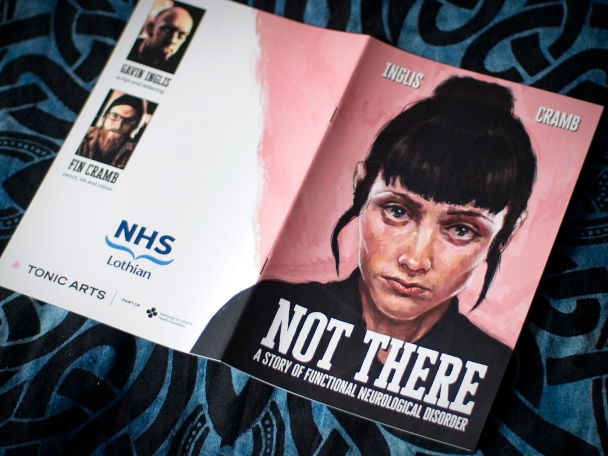 Brilliant news that printed copies of 'Not There' – a graphic story about Functional Neurological Disorder (FND) – are being distributed to new patients and their families at the Department of Clinical Neurosciences (DCN) at @NHS_Lothian...

(1/3)