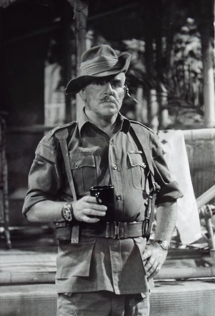 Rare press photograph of Windsor Davis as Battery Sergeant Major Williams in It Ain’t Half Hot Mum.
@ThatsTVOfficial @Classicbritcom