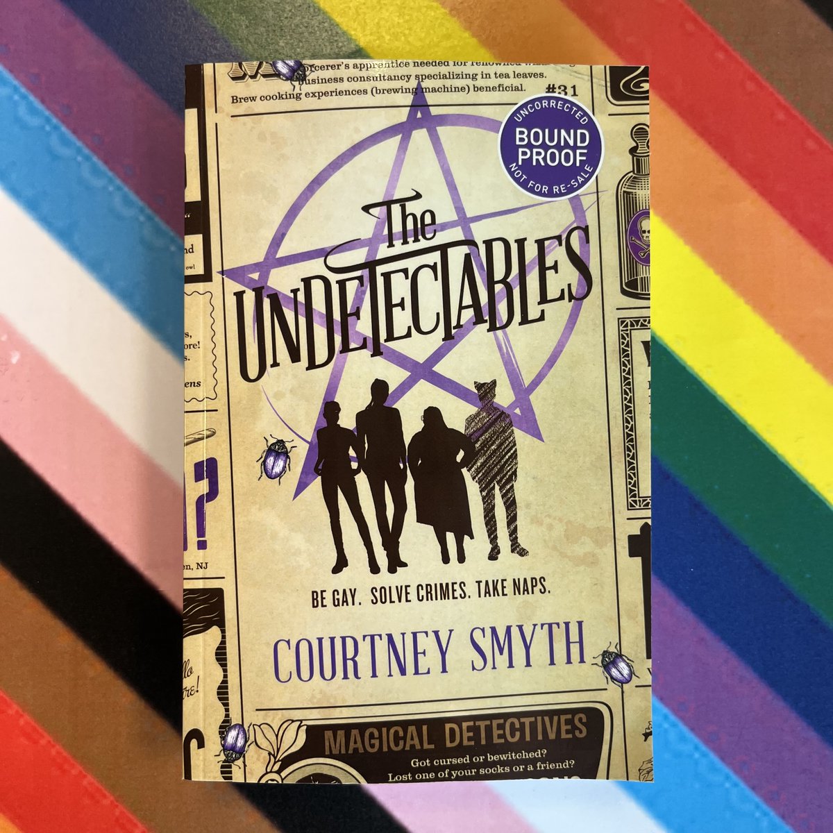 To celebrate Pride Month, every week in June we have been giving away an ARC of an upcoming LGBTQIA+ title, ending with THE UNDETECTABLES by @cswritesbooks!

RT and follow to enter

Head to our Instagram for another chance to win. UK, US and CAN only, closes 28th June at 5pm BST.