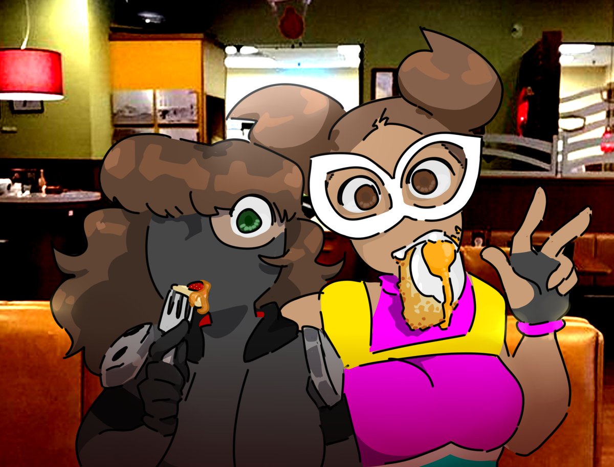 cicada_god's tweet photo. Dennys after patrol https://t.co/ZJHZNPVesr