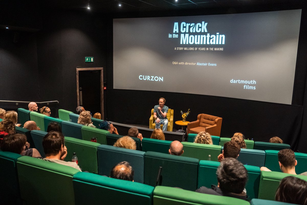 BigCaveFilm's tweet photo. A couple of shots of our recent Q&amp;A screening at the Curzon Sheffield.

A fantastic crowd including one heckler which made for a spicy evening!

Thank you to all who came.

#sondoong #ACrackInTheMountain #bigcavefilm https://t.co/QDX4w1t9oS
