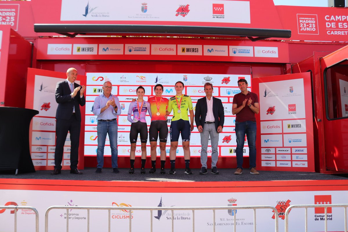 ¡NAHIA IMAZ MEDALLA DE PLATA EN CONTRARRELOJ SUB-23!🥈🥳 #CEMadrid23

La corredora del equipo ha firmado una crono brillante para alzarse con la segunda posición y brindarle al equipo un pódium con sabor especial.

¡Felicidades! 👏👏