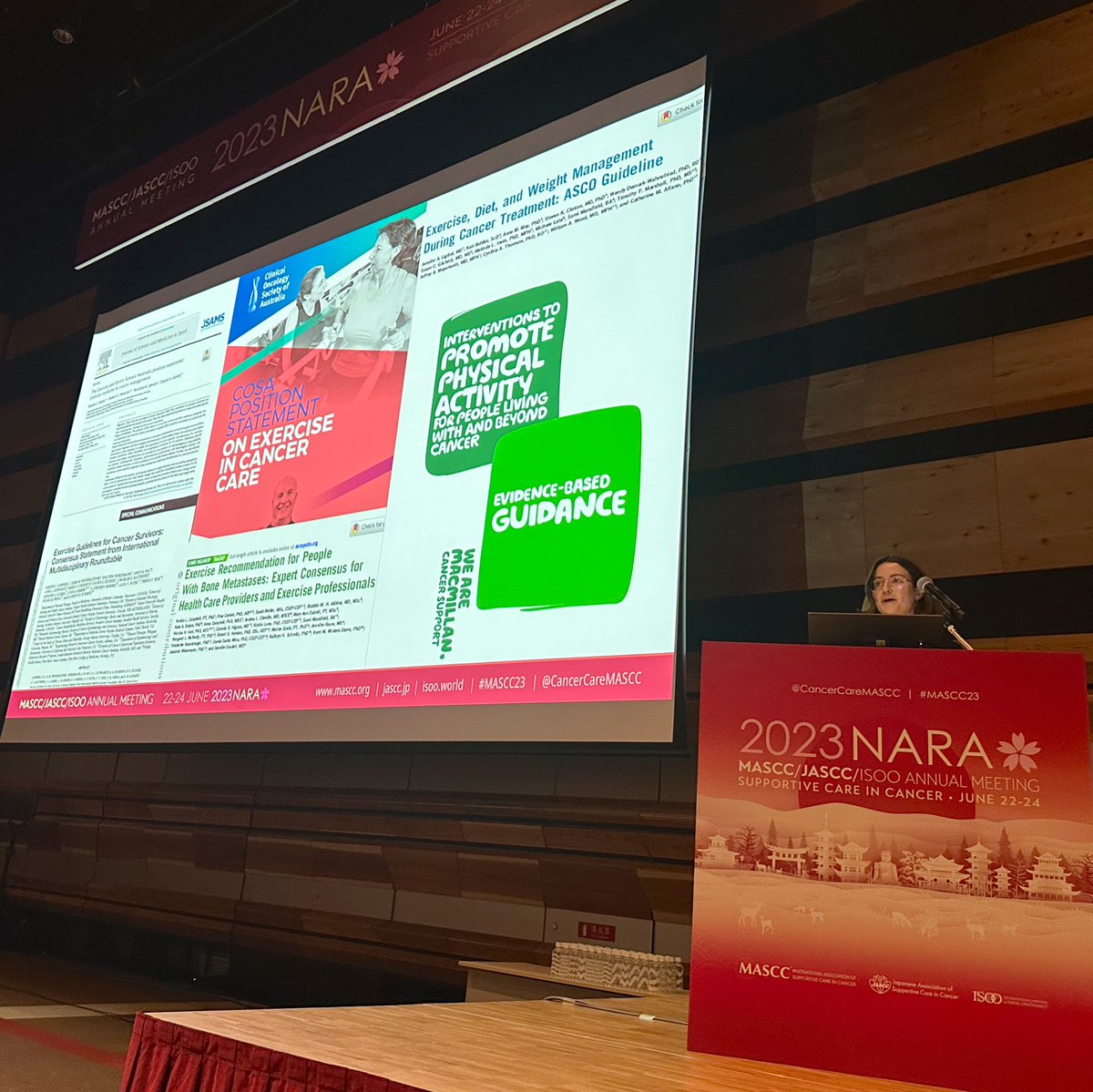 Nicolas Hart (@drnicolashart) on Twitter photo An honour for me to Chair this session with Professor <a href="/KLCampbellPhD/">Kristin Campbell, PhD</a> and Professor Eisuke Ochi as our #MASCC23 Exercise Oncology and #JASCC23 Cancer Rehabilitation speakers. Excellent presentations with @ImogenRamsey, Sofia Viamonte and <a href="/NaomiTakemura/">Takemura Naomi Ph.D. RN</a>. Brilliant session #survonc. An honour for me to Chair this session with Professor <a href="/KLCampbellPhD/">Kristin Campbell, PhD</a> and Professor Eisuke Ochi as our #MASCC23 Exercise Oncology and #JASCC23 Cancer Rehabilitation speakers. Excellent presentations with @ImogenRamsey, Sofia Viamonte and <a href="/NaomiTakemura/">Takemura Naomi Ph.D. RN</a>. Brilliant session #survonc.