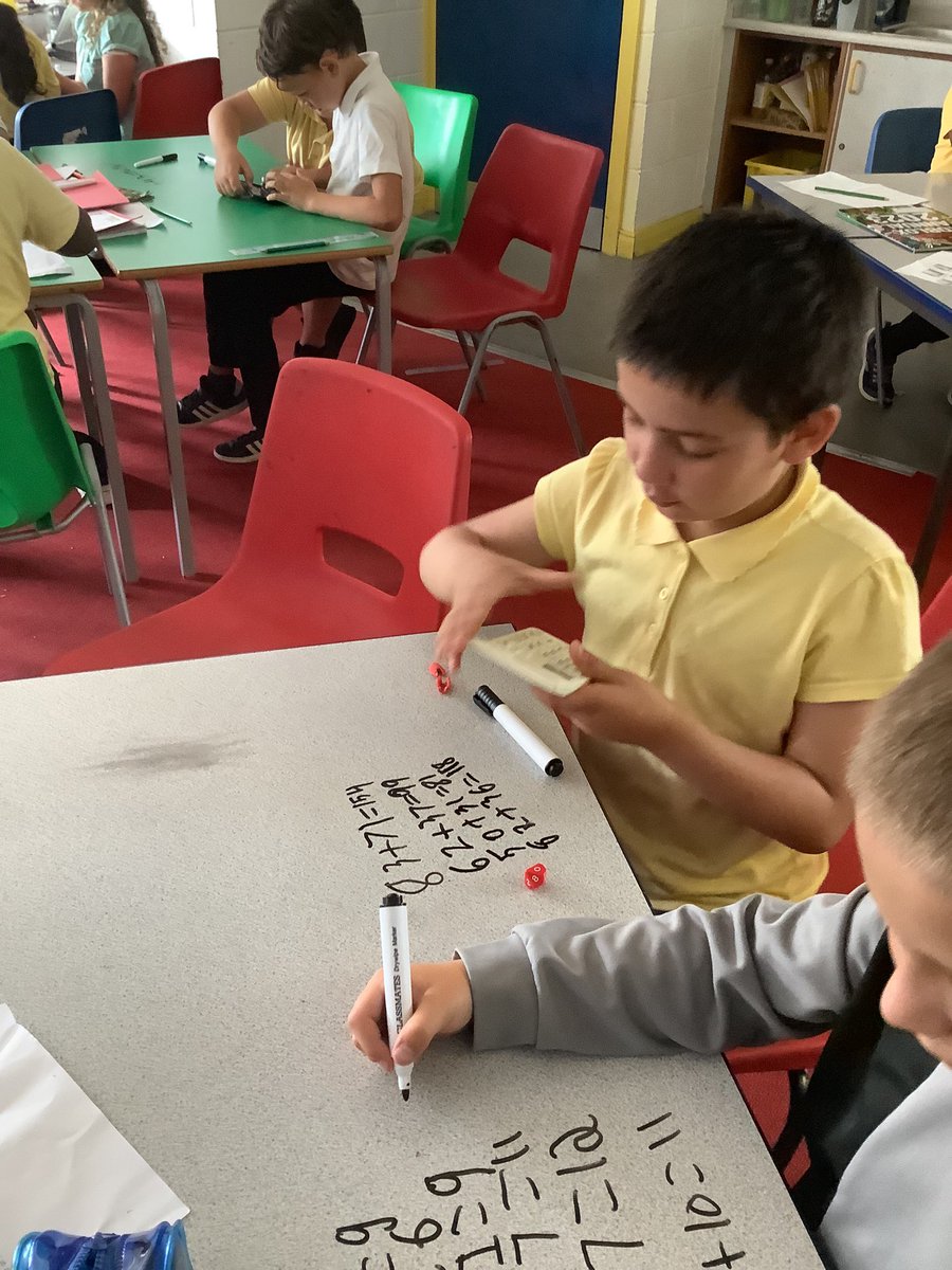 This morning we have been adding 2 and 3 digit numbers mentally and then checking our answers with a calculator <a href="/CSC_Numeracy/">CSC_Primary Numeracy</a>