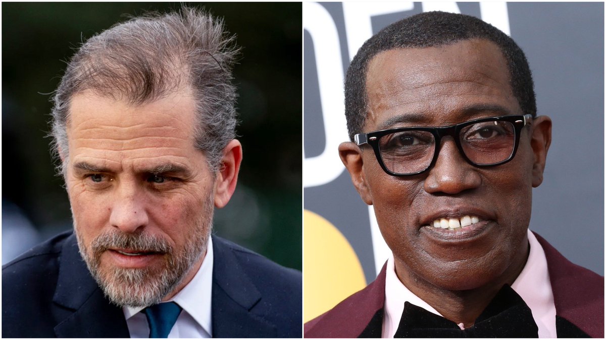 TalbertSwan's tweet photo. Hunter Biden
Failure to pay income taxes
Possessing a firearm while being addicted to drugs
Two years probation

Wesley Snipes
Failure to pay income taxes
Three years in prison, $5 million fine

I can’t qWHITE understand the disparity 🧐 https://t.co/eGYglsltqj