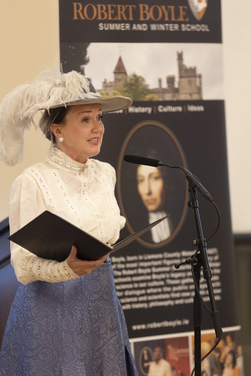 RobertBoyleFRS's tweet photo. A selection of images from a great opening - wine reception followed by a presentation from Paddy Gilligan, President of  European Confederation of Physics to Prof Jim Malone, and then onto the main event "Songs and Science of Ulysses".

#RBSS https://t.co/q9Wg3FuD9B
