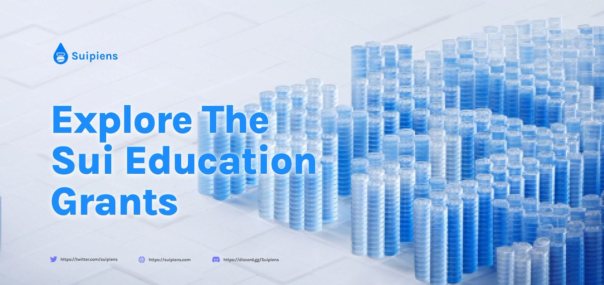 suipiens's tweet image. 🔎Discover Sui Education Grants and how they support the growth of the Sui ecosystem. Explore key categories, evaluation frameworks, application tips, and the benefits of open-source education materials. 
👉 Read more: suipiens.com/blog/explore-t… 
#SuiEducationGrants #Suipiens