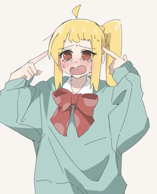 前髪切るの失敗した虹夏ちゃん #ぼっち·ざ·ろっく #伊地知虹夏 #イラスト