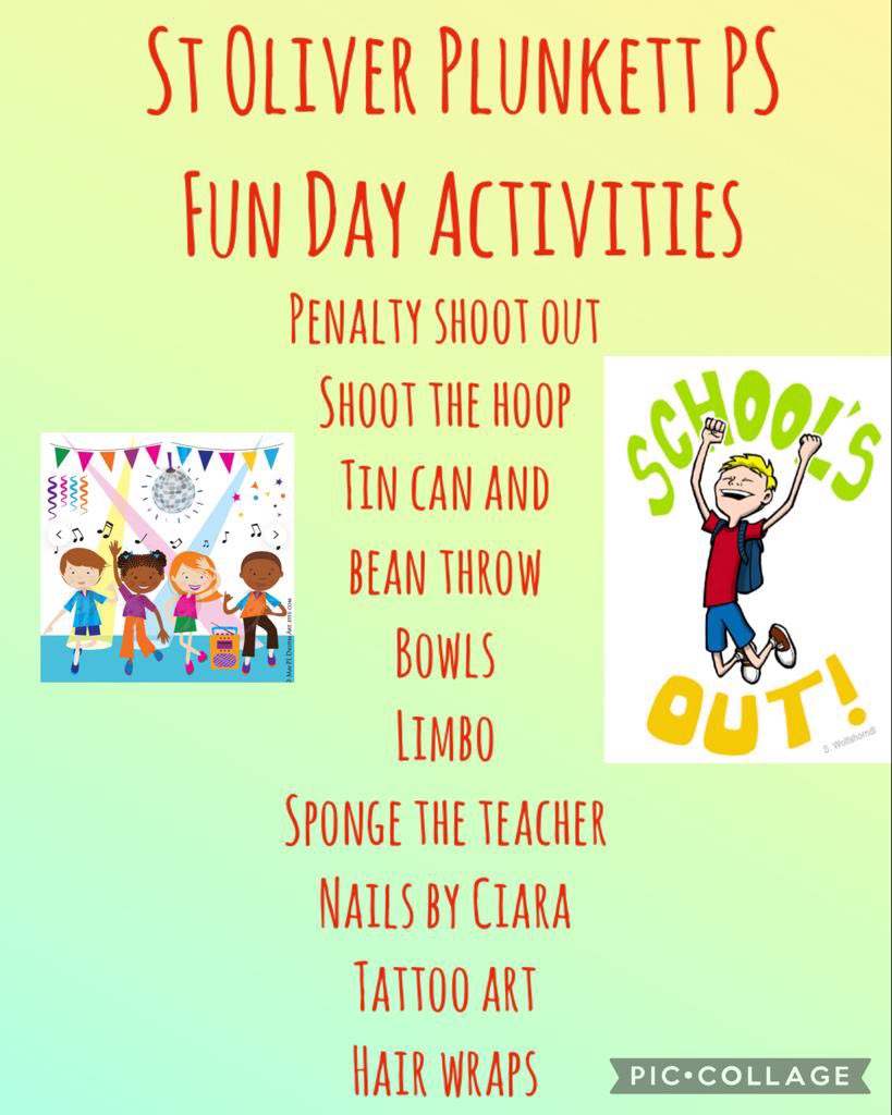 🤹‍♂️🎉 END OF YEAR FUN DAY 🎉🤹‍♂️

             🌟Tuesday 27th June🌟

#funday #sop #endofyear #Summerfest