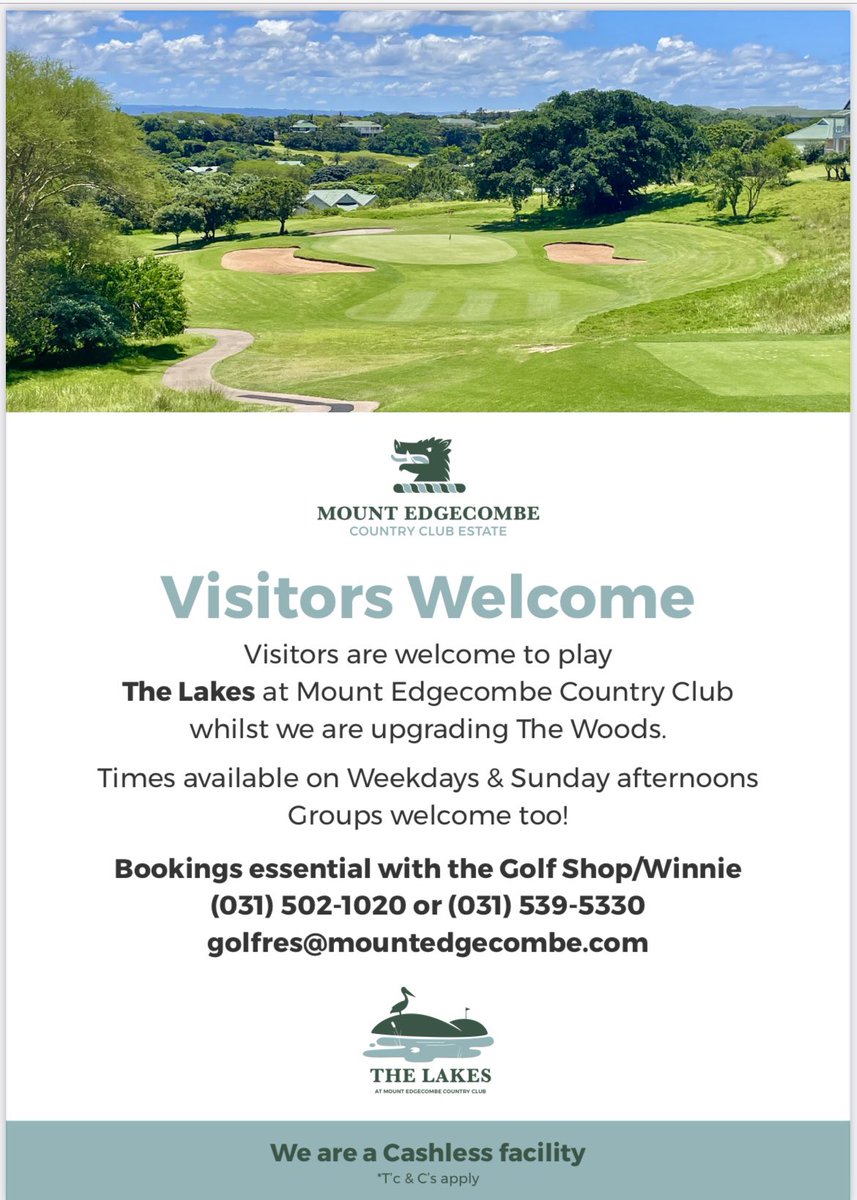 Mount Edgecombe CC tweet media