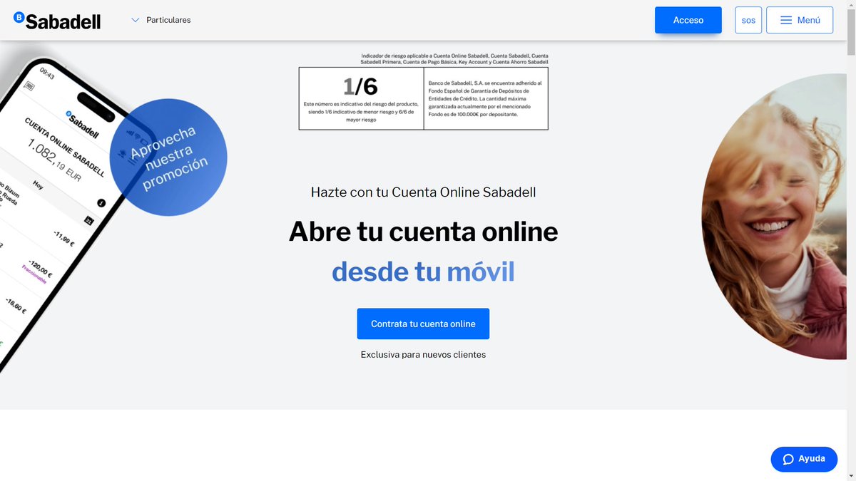 jukimv1986's tweet photo. ya funciona, gracias @Sabadell_Help https://t.co/ncgSZFeSn3