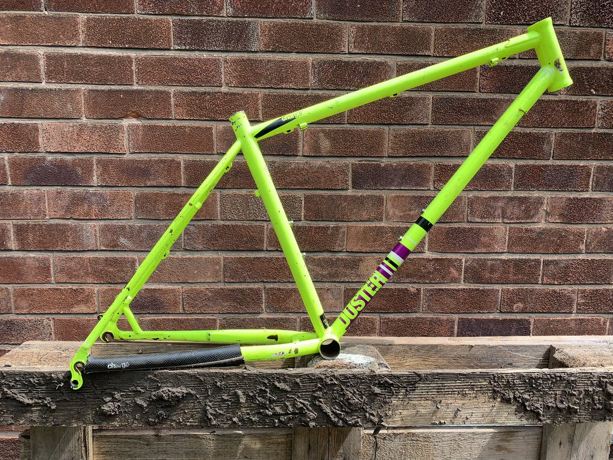 I’ve put my med Charge Duster Tange steel frame for sale on eBay if anyone’s interested.

ebay.co.uk/itm/1158400874…