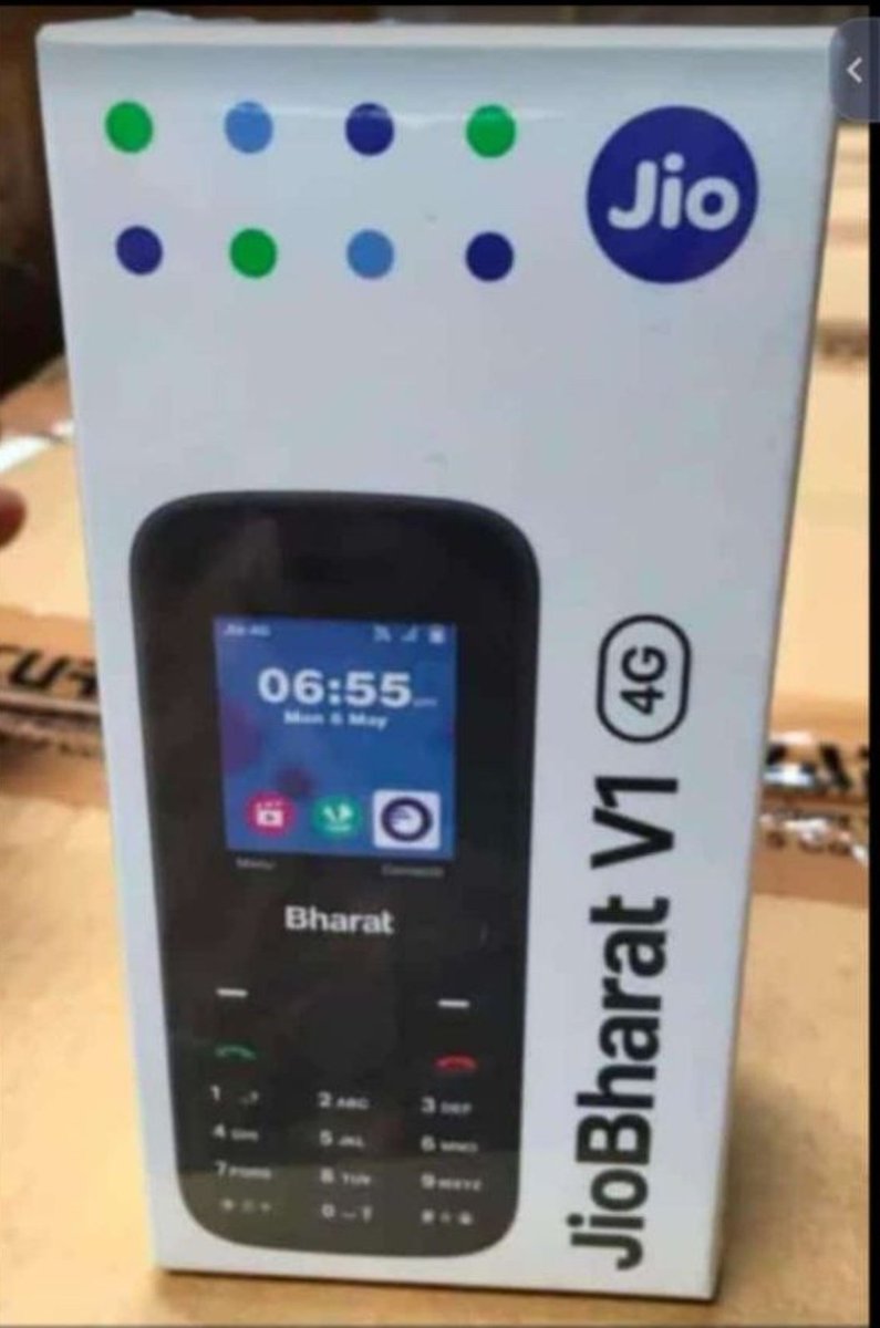 Jio Bharat V1 4G launching soon in India.
#Jio #JioBharatV1 #Jio4G #RelianceJio