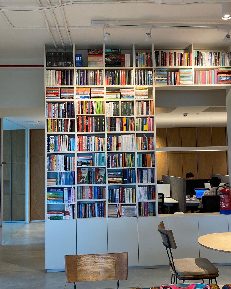 Hello readers! Here’s a glimpse into our book collection - show us what your bookshelves look like! 🐧📚