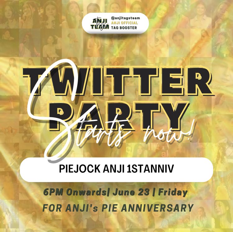 ANJI OFFICIAL TAG BOOSTER tweet media