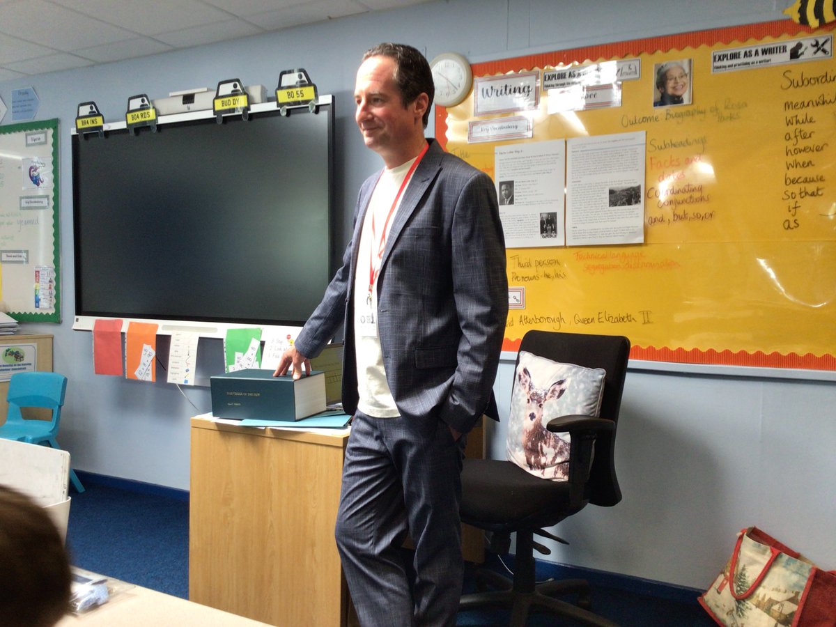 On Wednesday, year 3 were enjoyed meetinglocal author, A. G. Smith, who told us how he started writing as a child and how his career has evolved. A number of children were so inspired that they have begun their own stories at home. Who knows where this will take them?