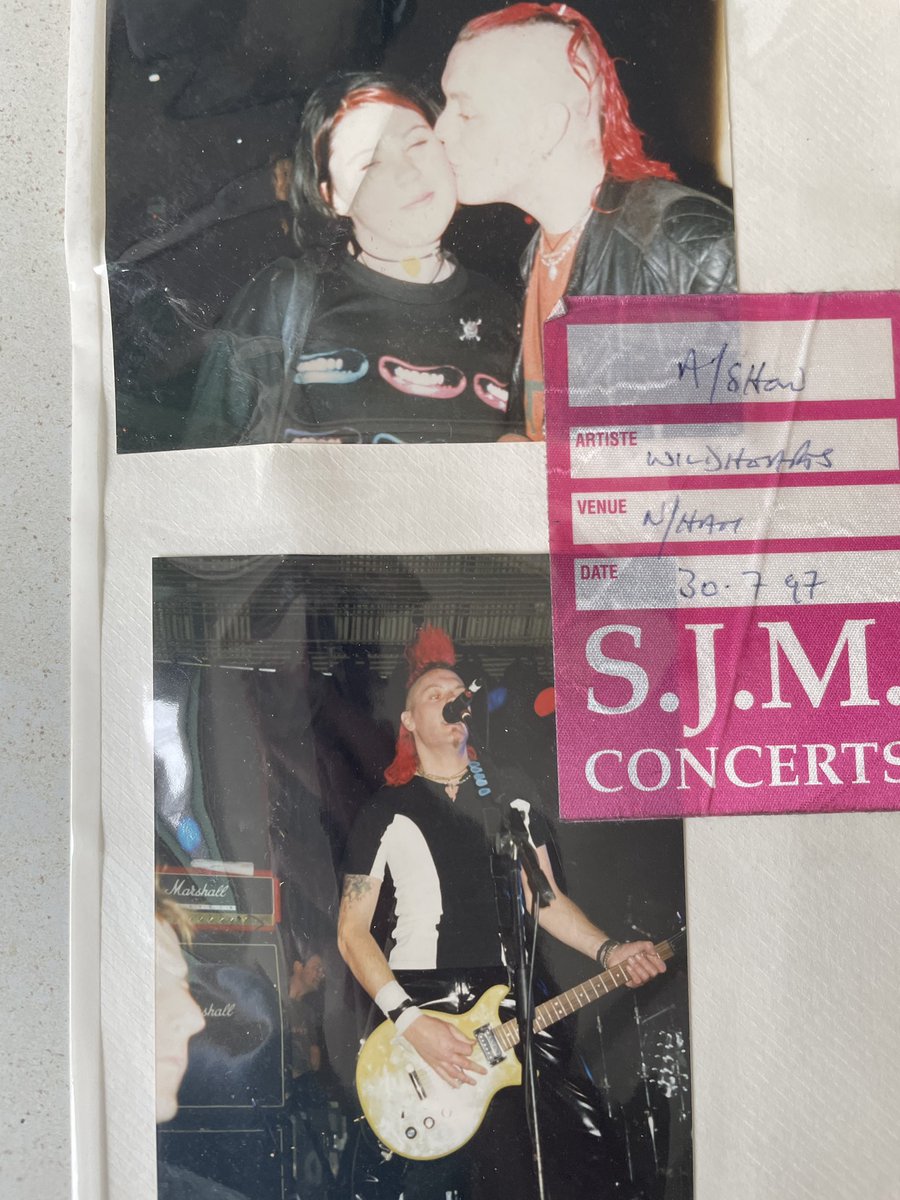 Cleaning out our flat and we came across this little pile of photos from previous tenant in 1997! I’d love to return them to the owner, if you recognise her or anyone in the photos please let us know. Clacton Essex area. <a href="/TheWildhearts/">The Wildhearts</a> please share #thewildhearts #mhhsbd #lost