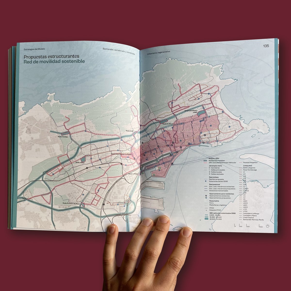 #Santander, Hábitat Futuro (Santander, Future Habitat) is the #city model created from this methodology, a proposal for the transformation of this city for the year 2055.