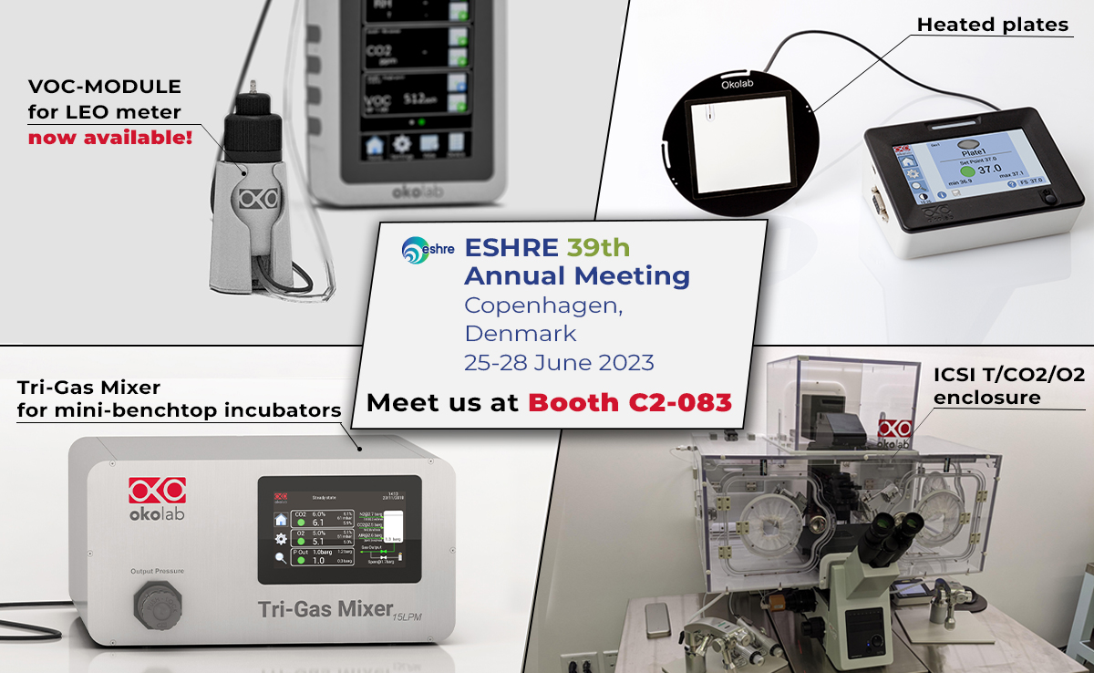 Okolabgroup's tweet image. Come to visit us at booth C2-083 at #Eshre2023 in Copenhagen from 25-28 June 2023
Now you can find the #VOCmeter module for our LEO #handheldmeter! 
#IVF #IVFNews #InVitrofertilization #AssistedReproductiveTechnology #IVFEquipment  #ART #fertilitytreatment #embryology