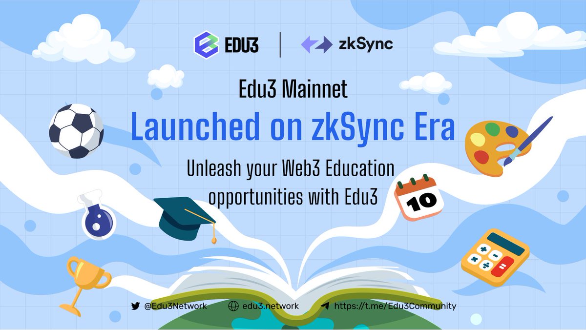 Edu3 📚 Live on zkSync Era tweet media