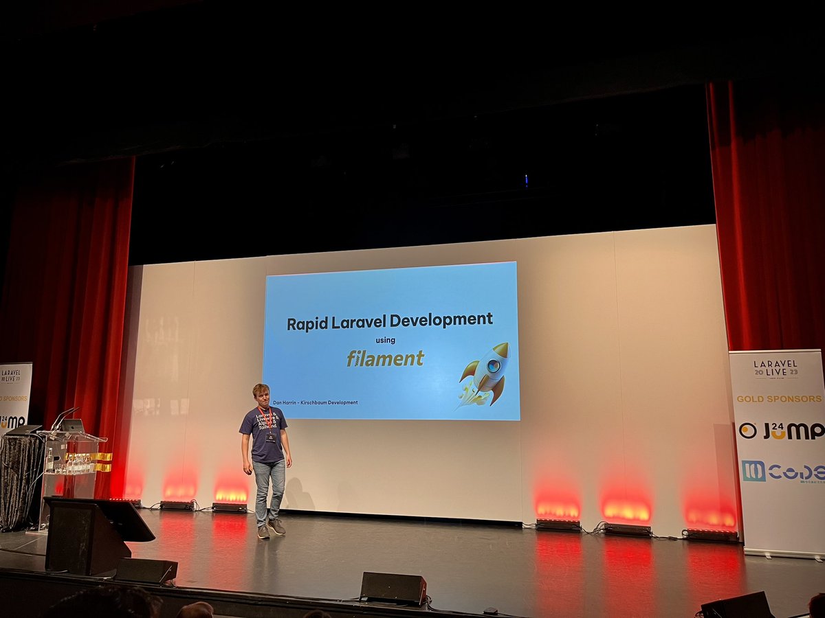 SerjStarovoitov's tweet image. “Rapid Laravel app development with Filament” by Dan Harrin @danjharrin
#laravellive #laravelliveuk #laravelliveuk2023 #laravellive2023