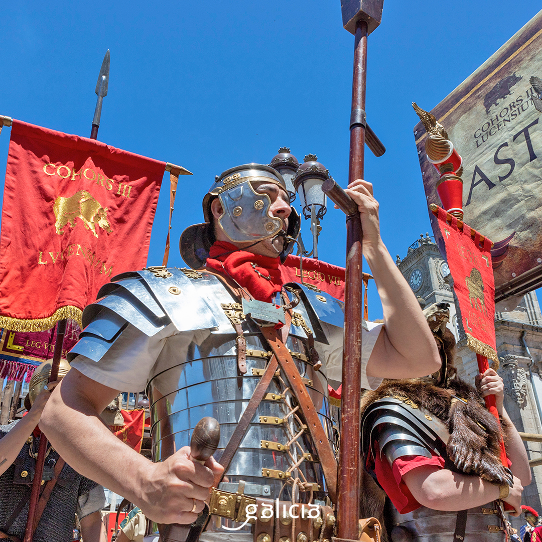 ¿Te apetece una escapada a Lugo?
¡Estás de suerte! Porque este fin de semana podrás disfrutar de todo su pasado romano en la fiesta Arde Lucus.

#Lugo #Galicia #VisitaGalicia #Escapadas #ArdeLucus #Verano2023 #FiestasDeInterésTurístico