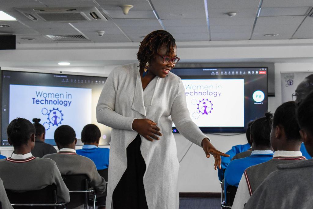 Safaricom PLC (@safaricomplc) on Twitter photo With a mission to advance girls from the classroom to the boardroom, the Women In Technology 47/47 high school outreach program, this week hosted girls from Machakos Girls, Nile Road, Alliance Girls and Statehouse Girls High Schools at our offices. With a mission to advance girls from the classroom to the boardroom, the Women In Technology 47/47 high school outreach program, this week hosted girls from Machakos Girls, Nile Road, Alliance Girls and Statehouse Girls High Schools at our offices.
