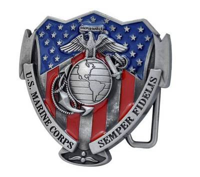 Stand2bProud's tweet photo. Marines - USMC Military Semper Fi - USA Flag Shield - Steel Belt Buckle from https://t.co/YkxJvCRH89 https://t.co/OjVep7t6uM