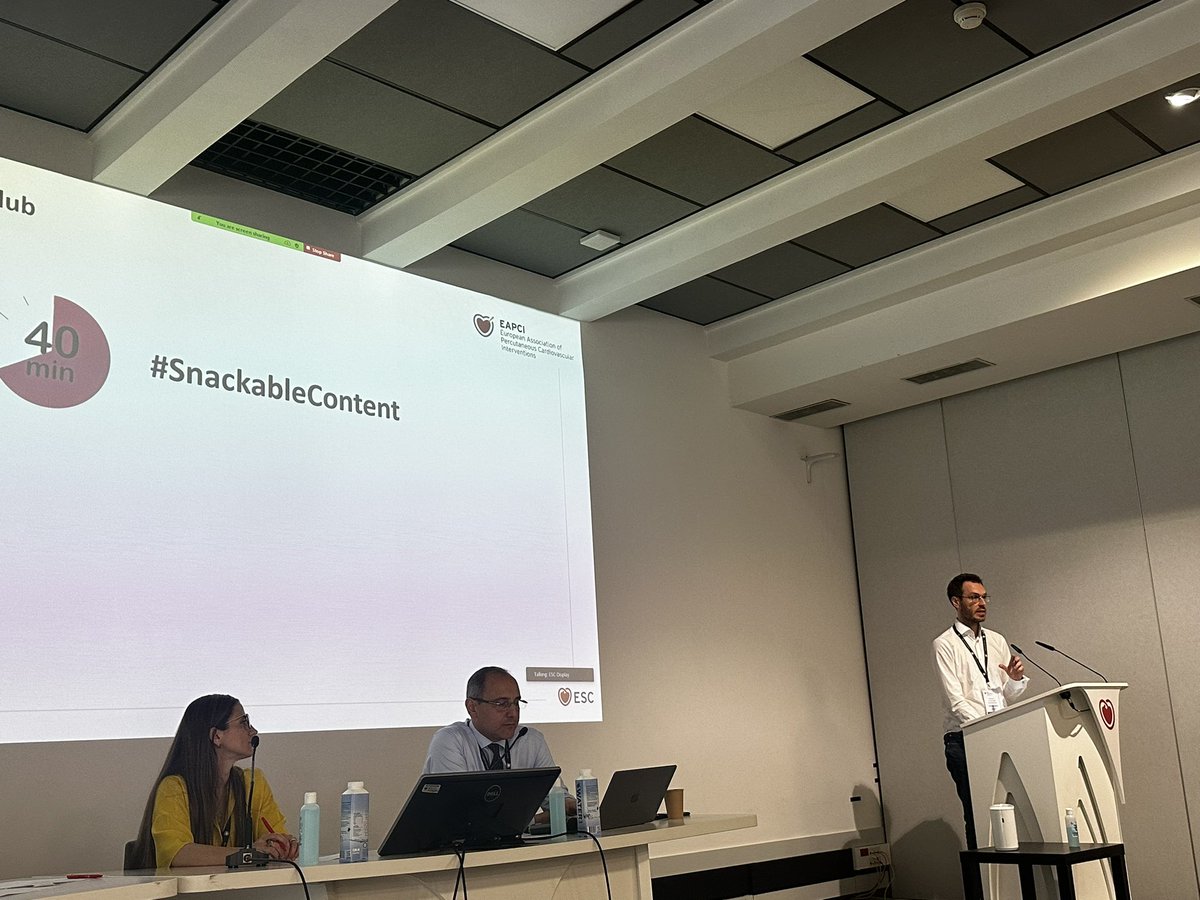 The #EAPCI Young + Online&Communication Committee delivered the credo+soul of #EAPCI in their #EAPCIsummit 2023 workshop: #E - Education #A - Advocacy #P - Publications #C - Congresses #I - Innovation This is what #EAPCI is about So #JoinUs: escardio.org/Marketing/EAPC…