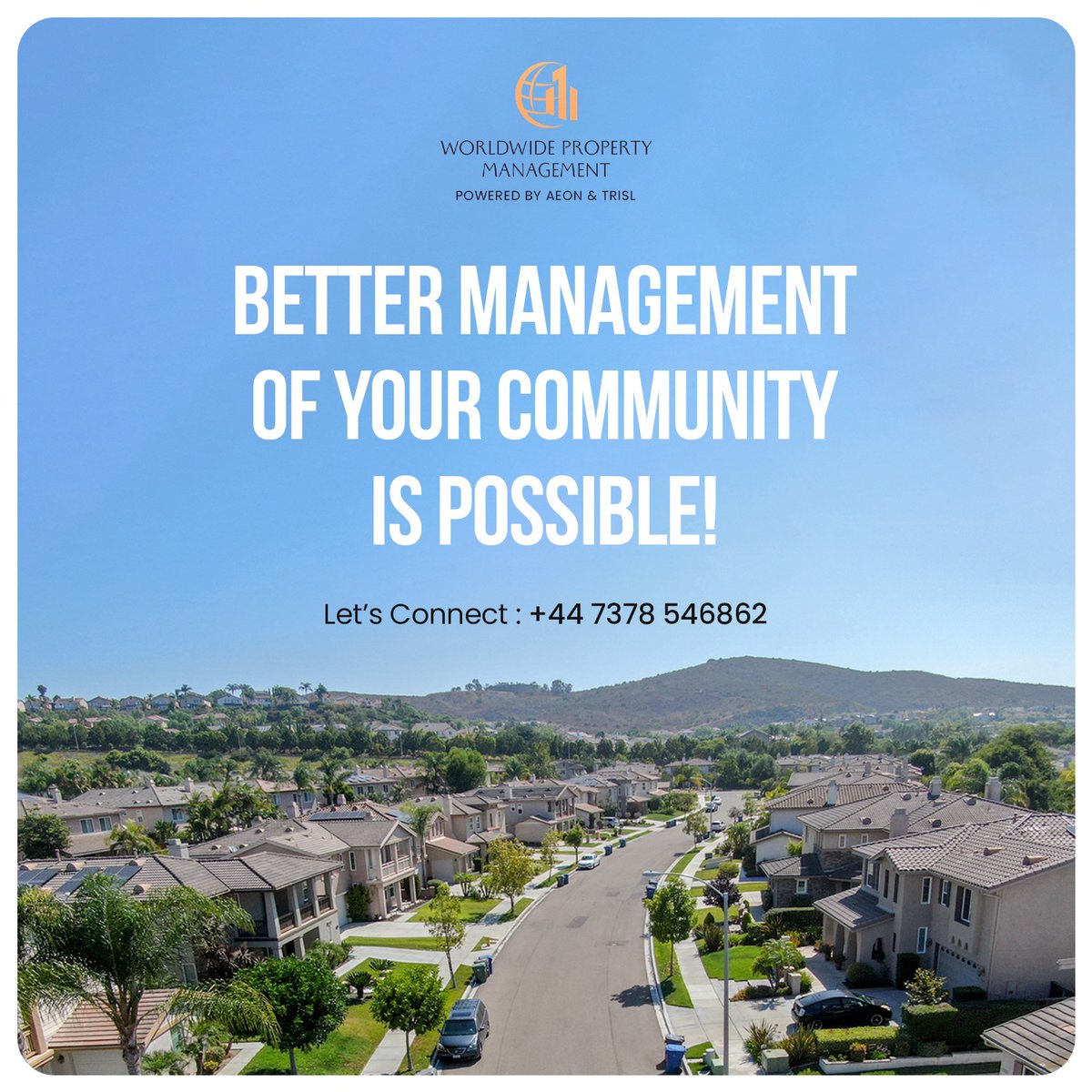 Managing your community through innovation!

Let's Connect:
+44 7378 546862

#WPM #worldwide #propertymanagement #Worldwidepropertymanagement #wecare #investors #Investindubai #Dubai #dxb