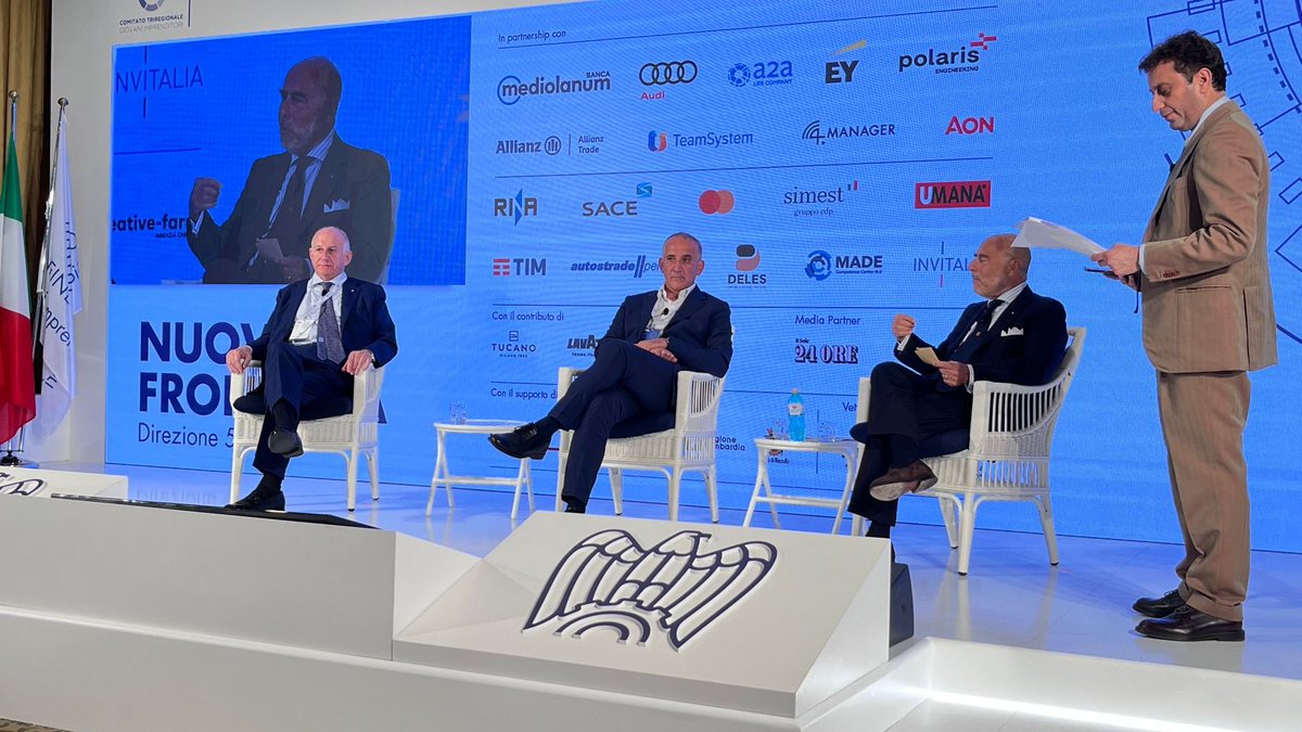 Con Ugo Salerno, Presidente e AD <a href="/RINA1861/">RINA1861</a>, parliamo di cambiamento climatico: la transizione energetica gioca un ruolo fondamentale e introdurre nuove soluzioni più sostenibili, come l’idrogeno, può aiutare a ridurre l’impatto negativo sull’ambiente e sul clima #Rapallo23