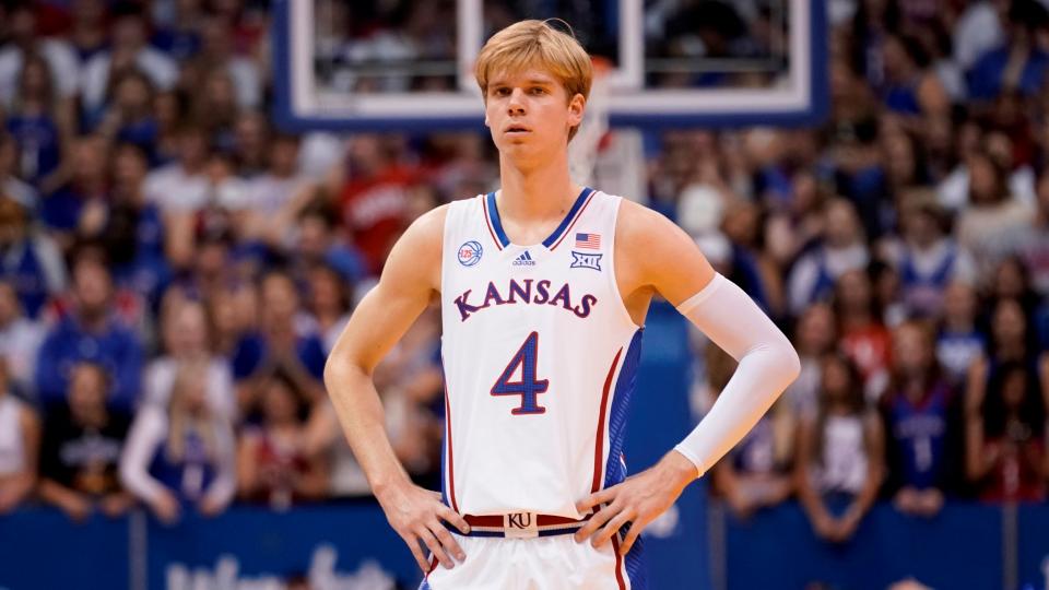 GRADEY DICK: THE SHOOTER THE RAPTORS NEED - A THREAD

Born and raised in Kansas, the newly minted Raptor (chosen with the 13th pick in the NBA Draft) quickly established himself as one of the best prospects in this class.
Let's see why.

#NBADraft2023 #TorontoRaptors #WeTheNorth