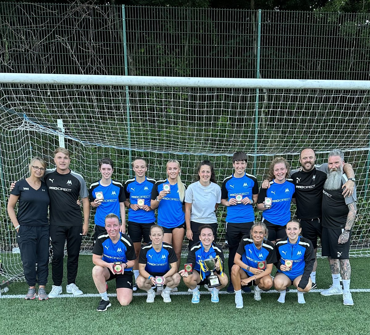 TUFCWomen's tweet photo. Champions
Last night we finally received our title winning medals and league trophy -
We have many missing from the photo but here they are,
Your South West Regional Women - Premier Division CHAMPIONS
Torquay United Women FC
#WeAreNational https://t.co/okkJkDcbDL