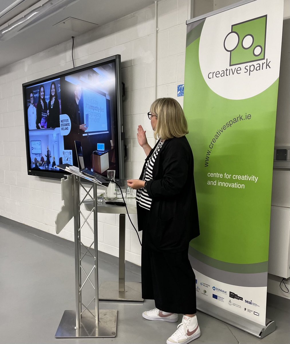 Great to welcome Charlotte Barker ⁦<a href="/IDIIreland/">IDI Ireland</a>⁩ to help launch the Northeast Creative Conversations programme ⁦<a href="/creativeirl/">Creative Ireland</a>⁩ ⁦<a href="/MonaghanLEO/">LEO Monaghan</a>⁩ ⁦<a href="/LEOLouth/">LEO Louth</a>⁩ ⁦<a href="/LEOcavan/">LEO Cavan</a>⁩