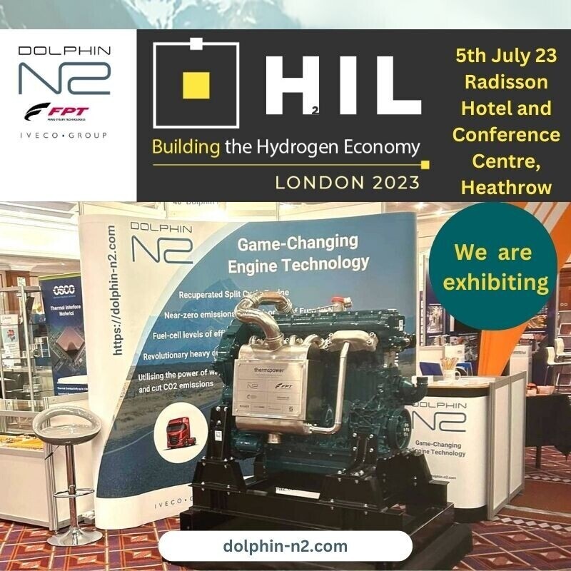Dolphin N2 are exhibiting at the Hydrogen Industry Leaders event - Building a Hydrogen Economy 2023 - on 5th Jul 2023 8:00 AM - 4:30 PM at the Radisson Hotel &amp; Conference Centre London Heathrow. 
#HIL2023 #hydrogenindustryleaders #hydrogeneconomy #hydrogenheavyduty #dolphinn2