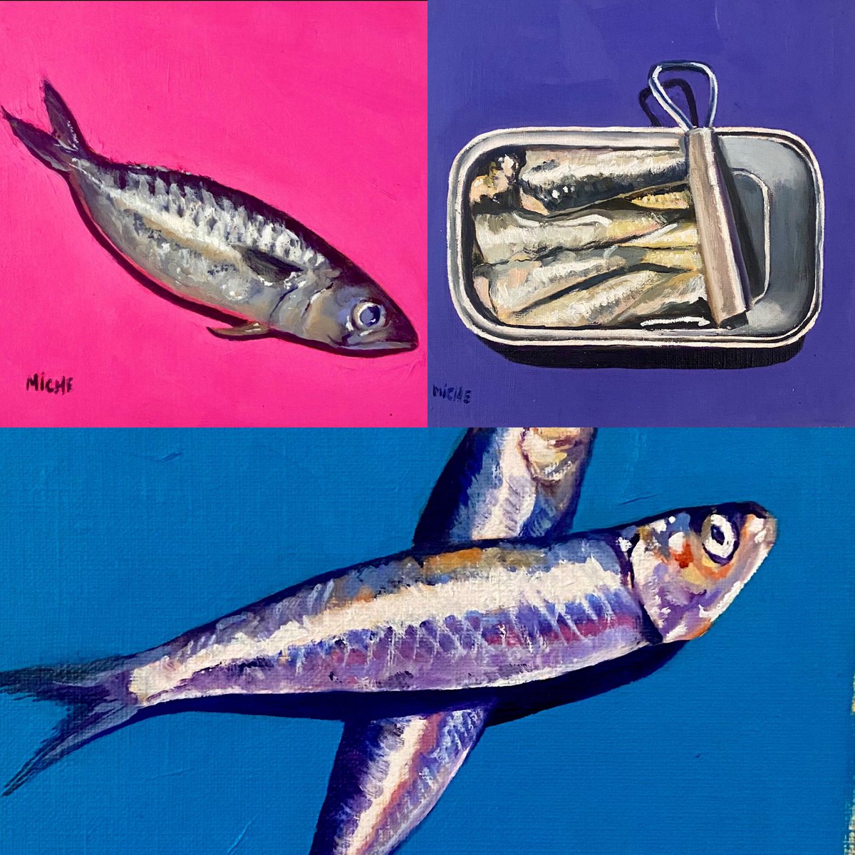 Last in my triptych of fish paintings, all available to buy from my website, link below. 

bit.ly/3q5F7EN

Prints :  lnkd.in/evt8JQx
and   juniqe.co.uk 
and lnkd.in/dRuhjrhz

#bristolcreatives #fish
#contemporarybritishpainter