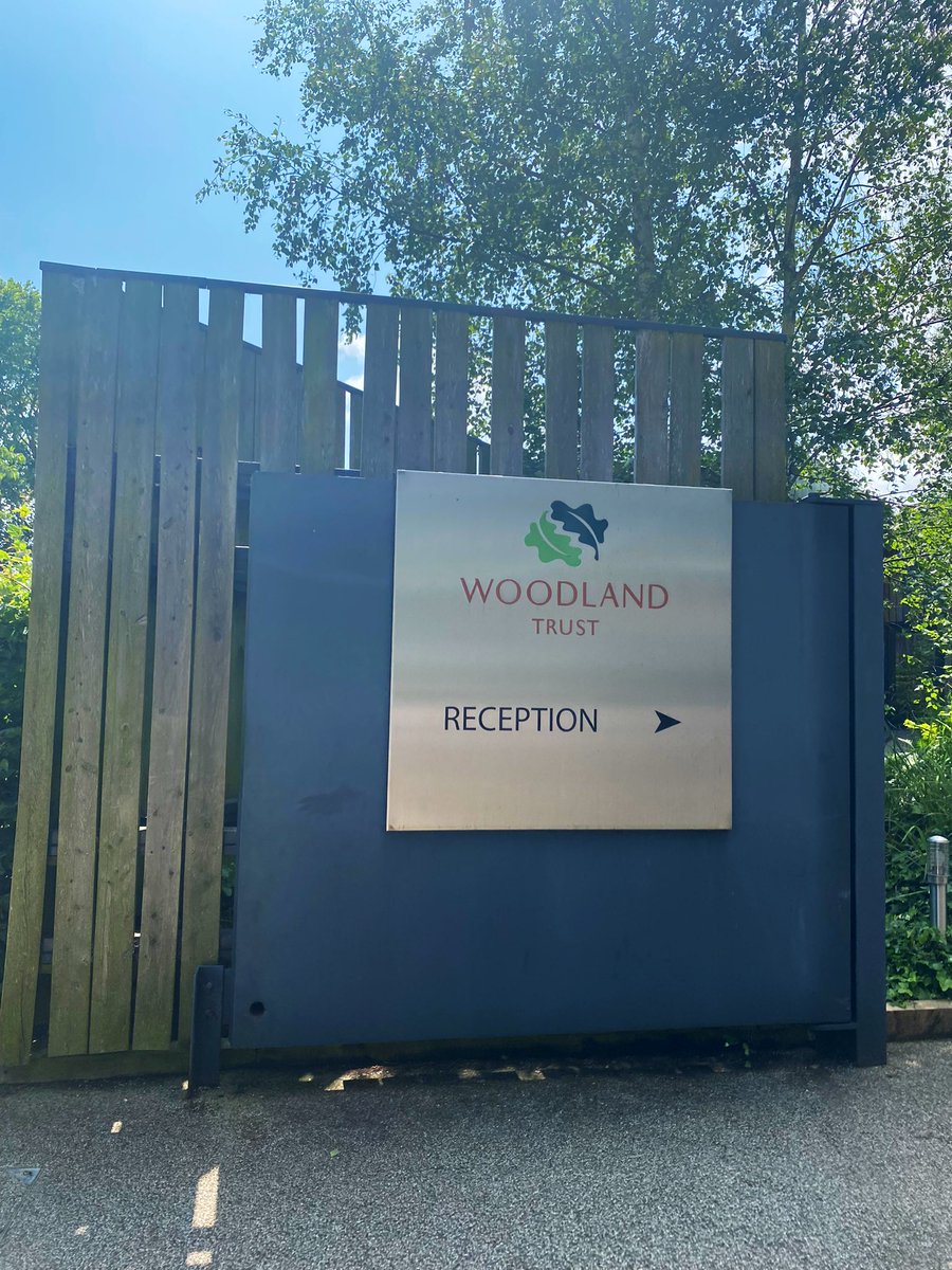 Thank you to @WoodlandTrust for lending me an office this week! It was lovely to be back & see some familiar faces… its only been 5 months! And the sun was shining of course! 💻🌳#everytreecounts