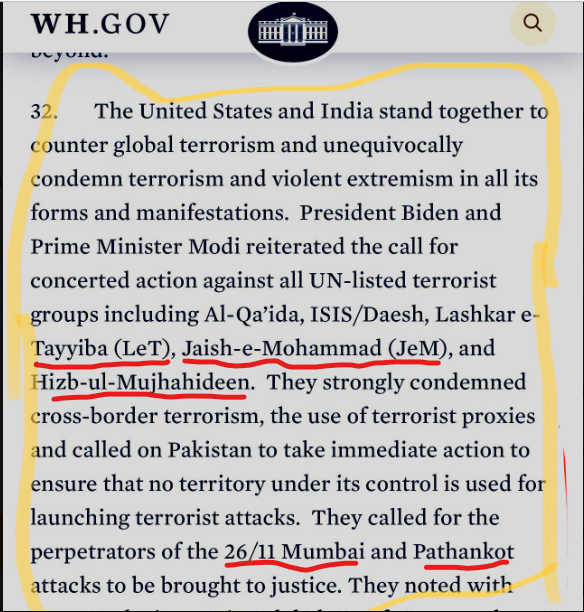 tathvamasi6's tweet photo. People who are crying on #ModiInWhiteHouse
Can you show me how many times did US call out Pakistan in a joint statement when an Indian PM visited US?
#ModiInUS #ModiInAmerica https://t.co/FirBKezVy9