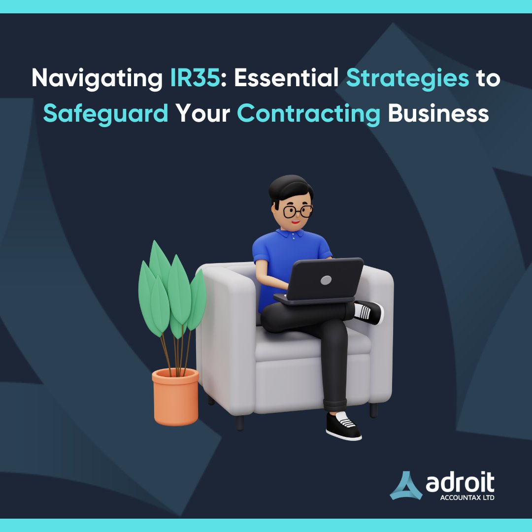 Worried about IR35?

Take a look at our new blog..

Find it here: adroitaccountax.com/blog

#blog  #blogging  #FridayFeeling