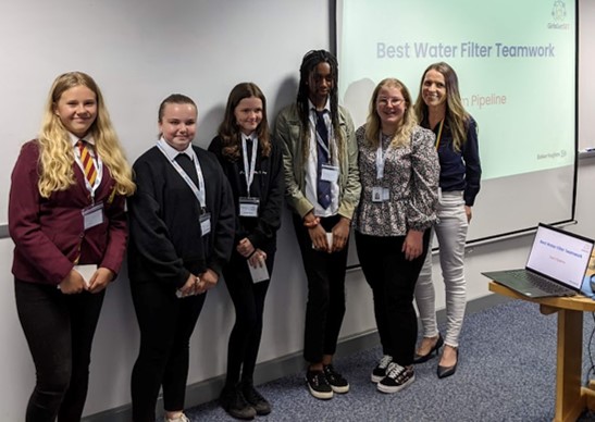 montrose_acad's tweet photo. Congratulations!  
Dr Wilkins is delighted to announce that learners were awarded their Bronze Industrial Cadet Awards in recognition of the work they did through the GirlsGetSET programme alongside our local industrial mentors Baker Hughes

#GirlsGetSET https://t.co/FyFM9KJajy