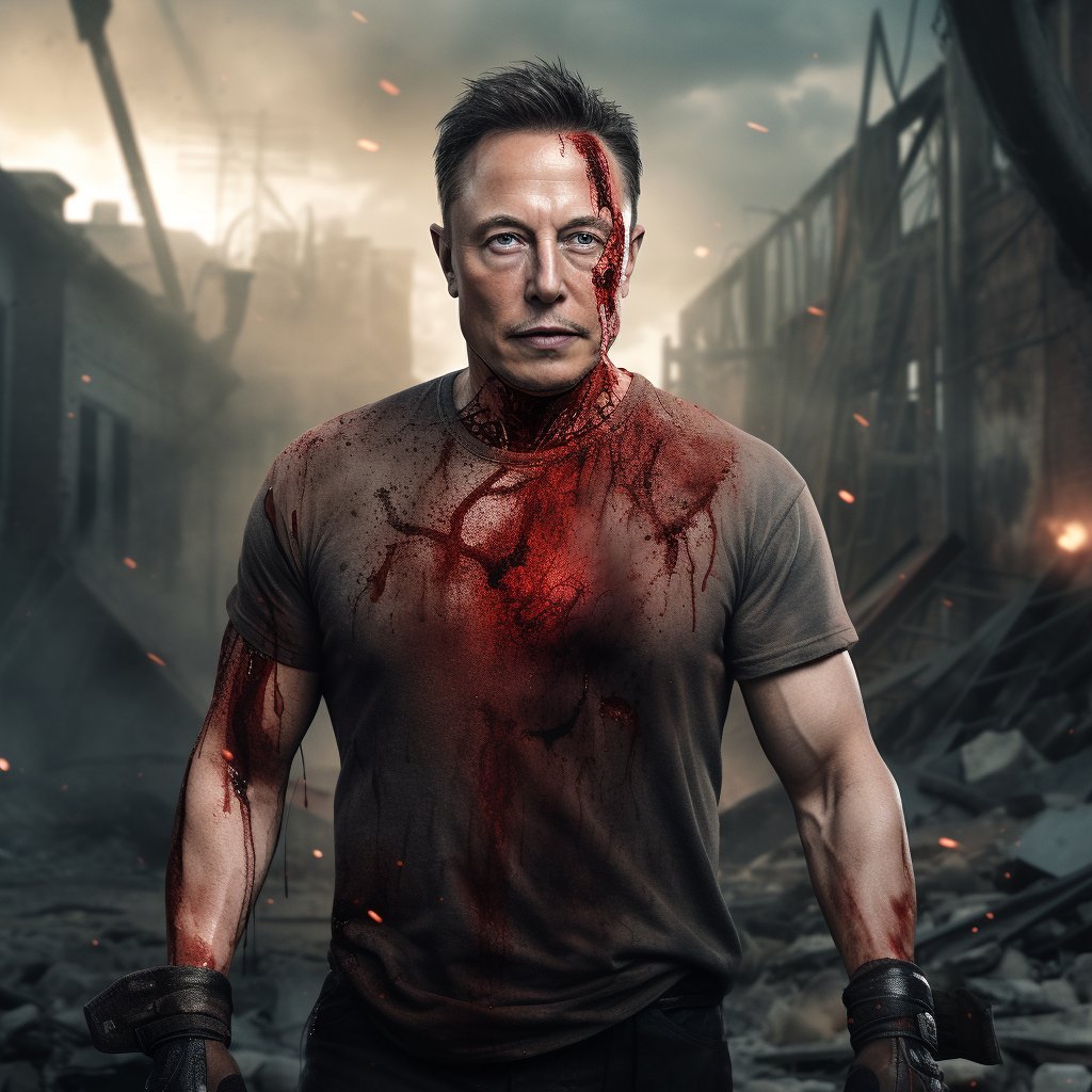 Elon Musk vs Mark Zuckerberg would look a lot different in the Apocalypse 😵🥊