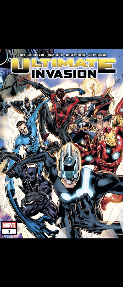 ComicsLord's tweet image. Ultimate Invasion has begun &amp;amp; not even the ILLUMINATI can stop the Maker AKA Ultimate Reed Richards AKA Mr  Fantastic of Earth-1610.
Do you know, this is written by Jonathan Hickman himself, the same writer behind 2015's Secret Wars?
This will be epic! 
#Marvel #UltimateInvasion