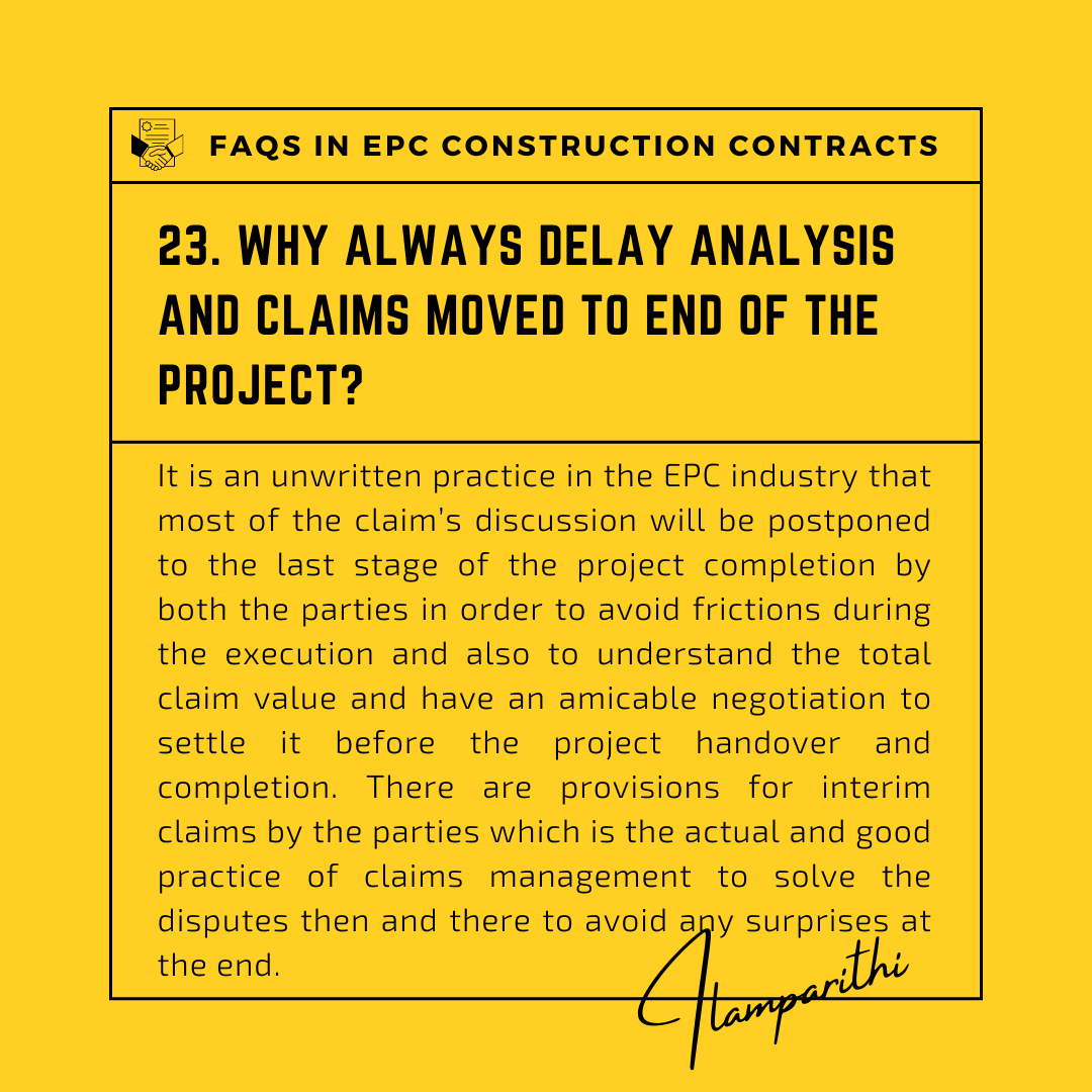 ilamparithiz's tweet image. #constructiondisputes #claimsmanagement #scheduleanalysis #forensicdelayanalysis #contractadministration #constructionlaw #disputeresolution #contractualdisputes #constructionindustry #constructioncontracts #constructionprojects #contractnegotiation #constructionexpert