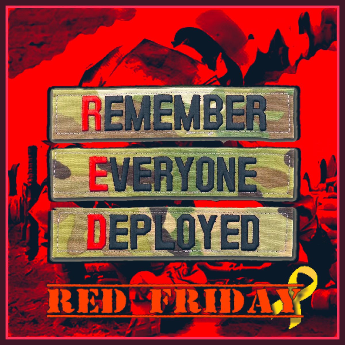 Please take time to Remember Everyone Deployed! 
#freedomfriday #redfriday #remembereveryonedeployed #redfridaysupportourtroops #supportourtroops #veterans #military #America #deployed #USA #GodBlessAmerica #untiltheyallcomehome #Freedomisntfree #vet #freedomfriday