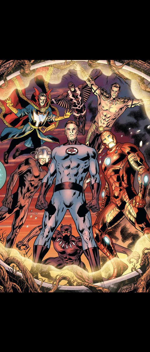 ComicsLord's tweet image. Ultimate Invasion has begun &amp;amp; not even the ILLUMINATI can stop the Maker AKA Ultimate Reed Richards AKA Mr  Fantastic of Earth-1610.
Do you know, this is written by Jonathan Hickman himself, the same writer behind 2015's Secret Wars?
This will be epic! 
#Marvel #UltimateInvasion