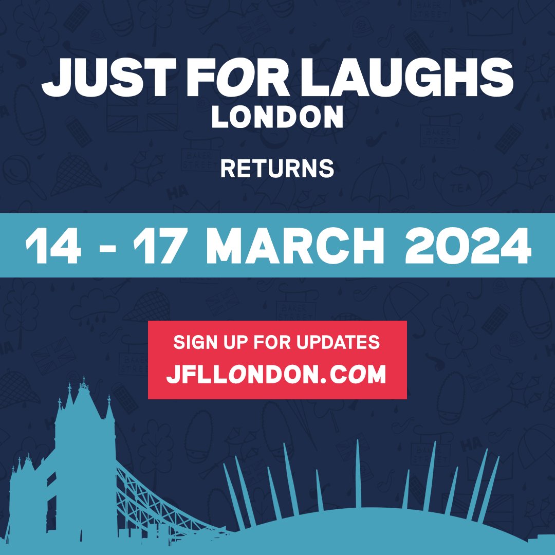 Just For Laughs London with return 14-17 March 2024 ‼️

Sign up for updates now at jfllondon.com 👉👉👉

#jfllondon #justforlaughs #jfllondon2024 #londoncomedy #comedyfestival #ukcomedy #o2arena