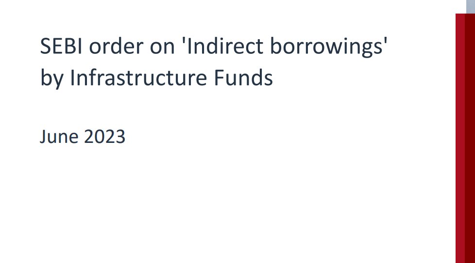 NangiaAndersen's tweet image. NEWSFLASH: Recently, #SEBI vide order1 dated May 31, 2023, in the case of India #InfrastructureFund II directed that the Funds cannot pledge shares to facilitate borrowings by its portfolio companies.  Read our comprehensive analysis here: lnkd.in/drA6t8Mz