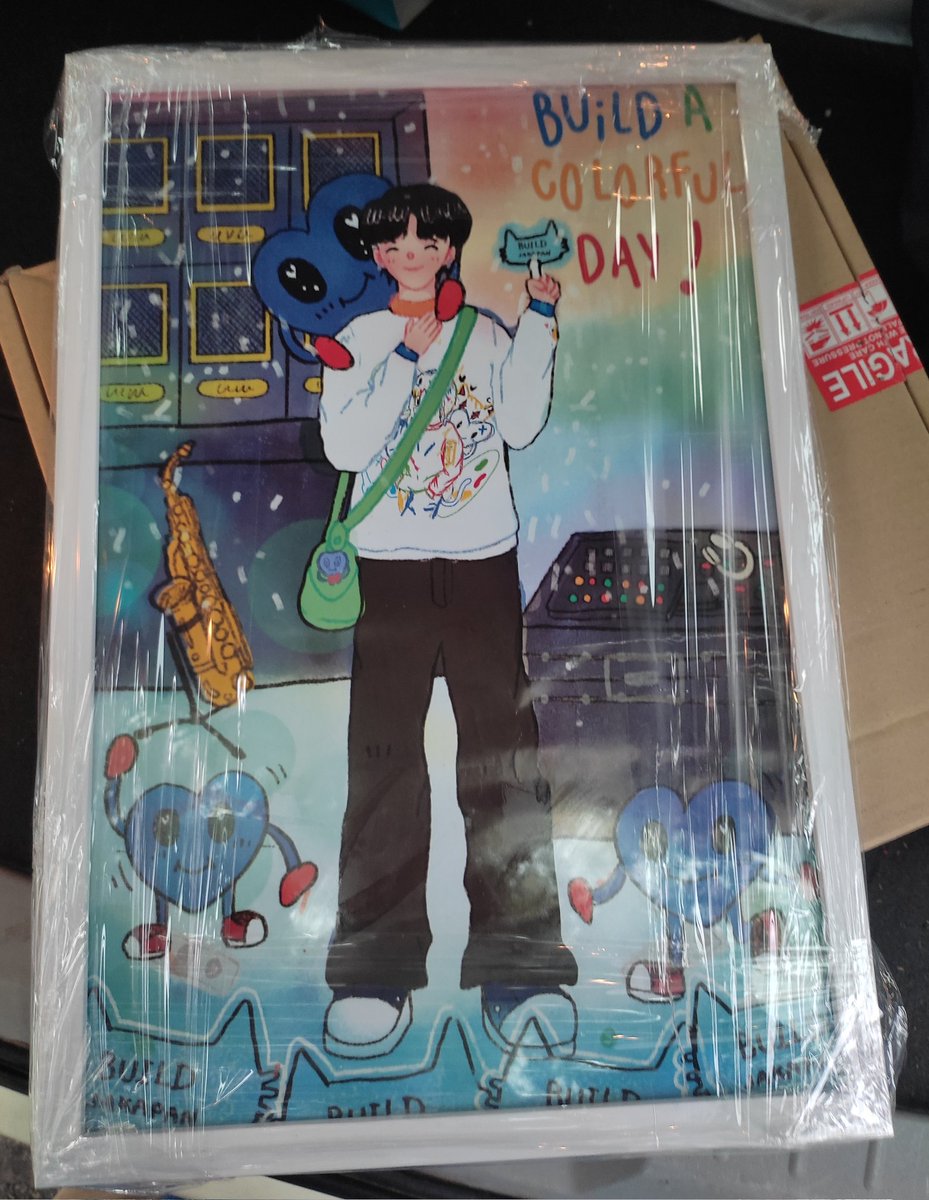 IT'S HERE!!~ 🥰💙🖼️

#BUILDACOLORFULDAY      
#colorfulBUILDday 
#Buildjakapan @JakeB4rever